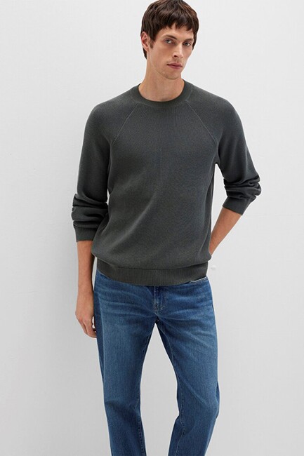 Erkek Kazak 0710307-71598 Yeşil (3)