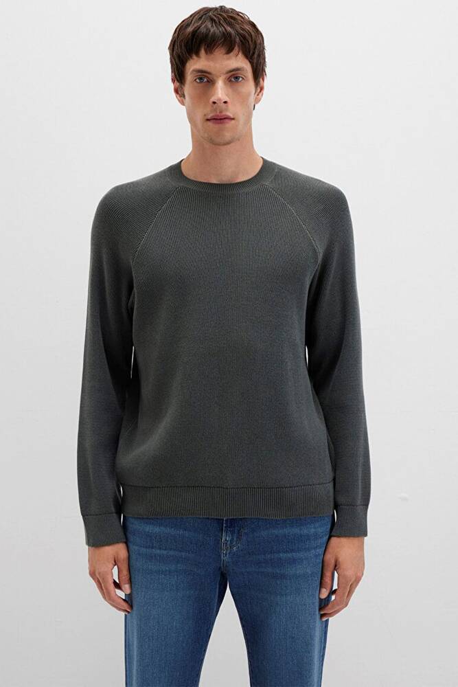 Erkek Kazak 0710307-71598 Yeşil  Erkek Kazak 0710307-71598 Yeşil