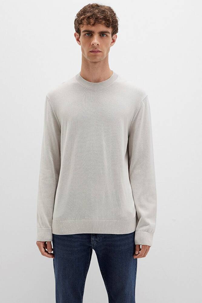 Erkek Kazak 0710321-80192 Bej  Erkek Kazak 0710321-80192 Bej