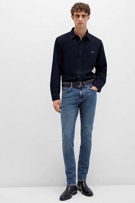 Erkek KVNÇ Mavi Black Jean Pantolon 001070-90983 Mavi (2)