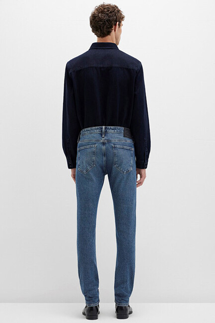 Erkek KVNÇ Mavi Black Jean Pantolon 001070-90983 Mavi (3)