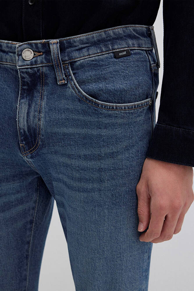 Erkek KVNÇ Mavi Black Jean Pantolon 001070-90983 Mavi 