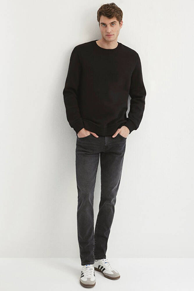 Erkek KVNÇ Urban Black Jean Pantolon 001070-34804 Gri 