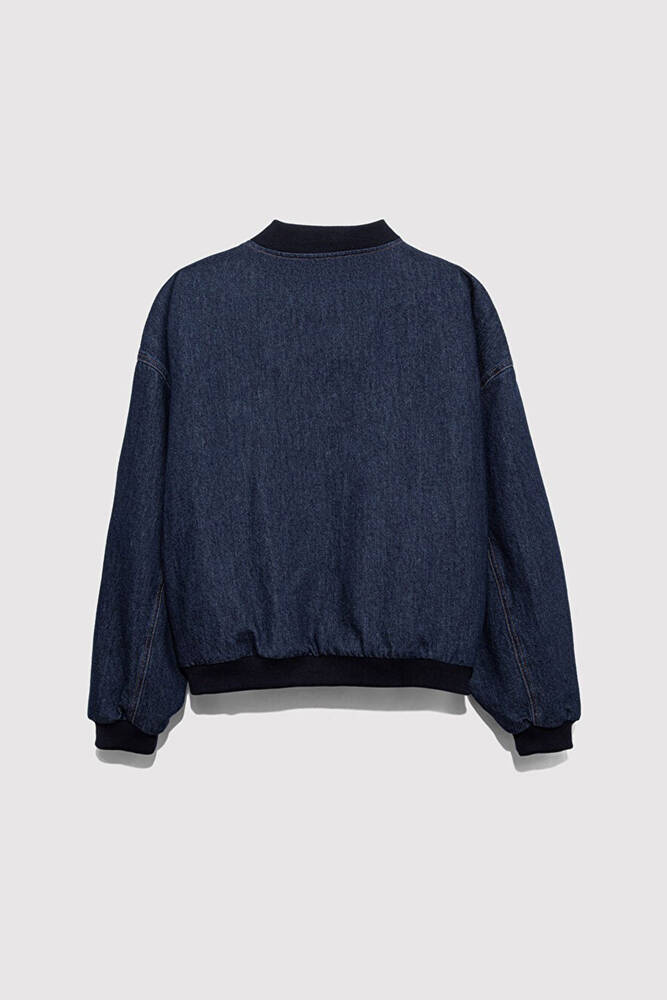 Erkek Leroy Street Denim Ceket 0110718-90840 Mavi 