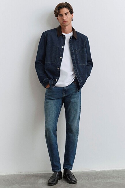 Erkek London Jean Pantolon 0010172-90981 Mavi (1)