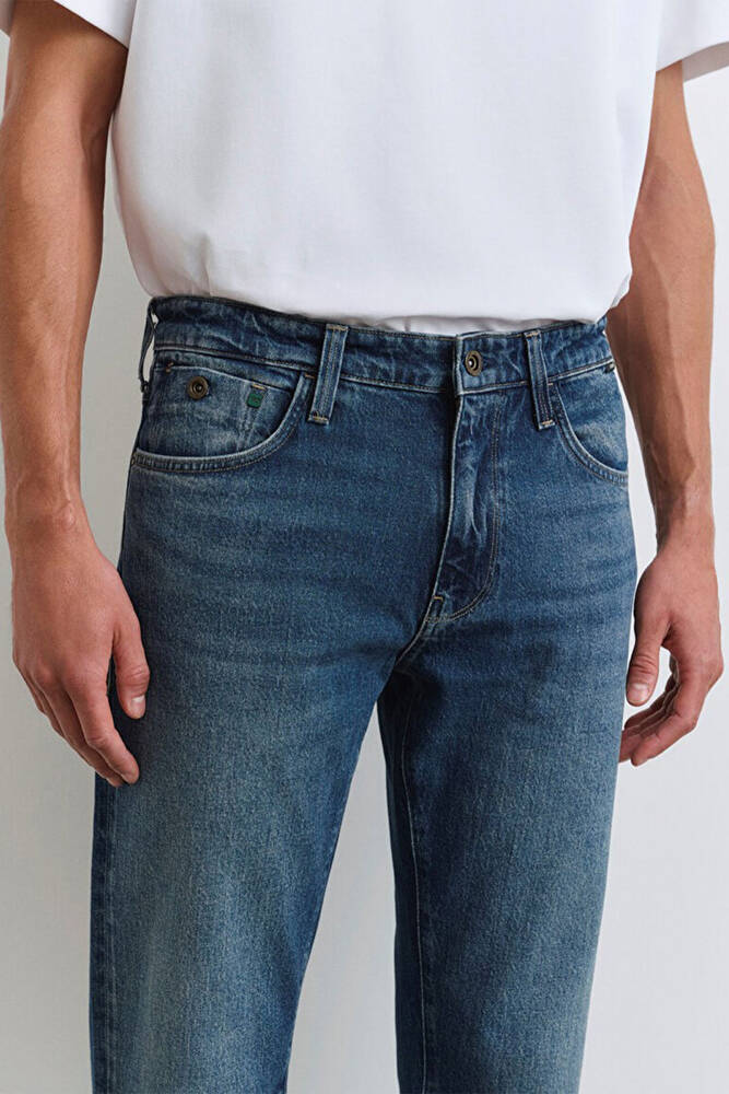 Erkek London Jean Pantolon 0010172-90981 Mavi 