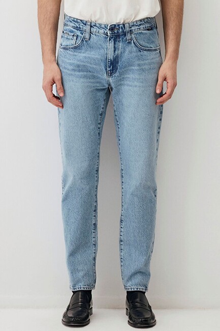 Erkek London Premium Blue Jean Pantolon 0010172-89642 Mavi - Thumbnail