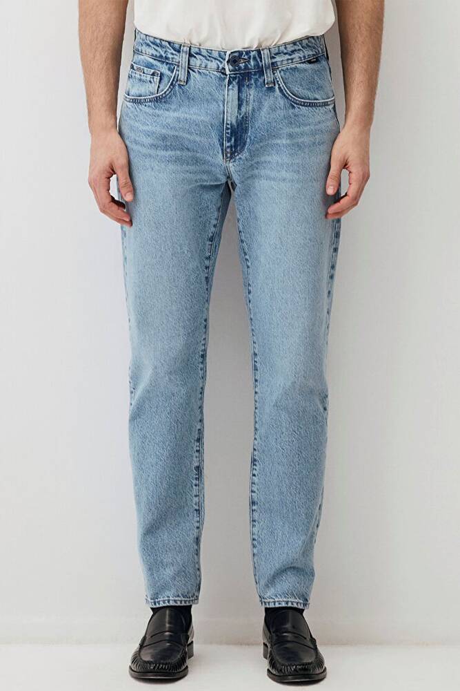 Erkek London Premium Blue Jean Pantolon 0010172-89642 Mavi 