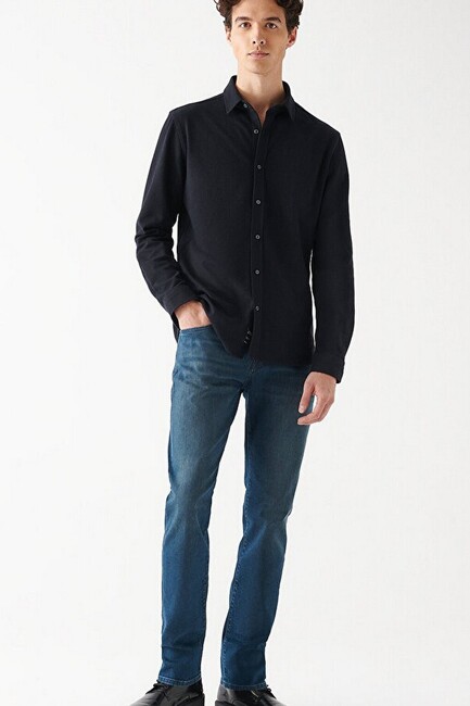 Mavi - Erkek Marcus Lux Black Jean Pantolon 0035182405 Mavi 