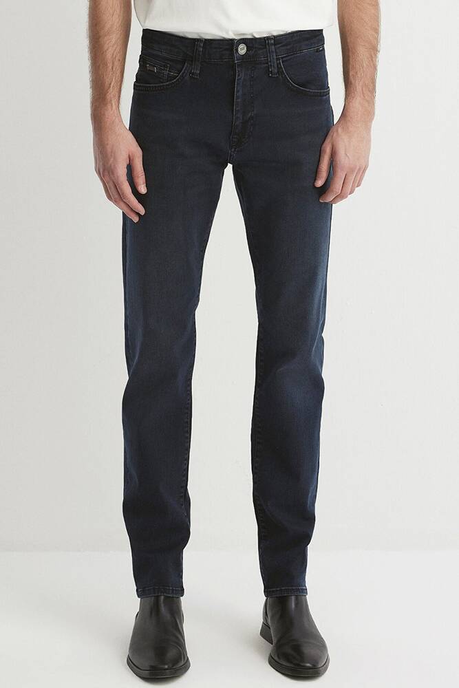 Erkek Marcus Lux Black Jean Pantolon 0035186547 Mavi 