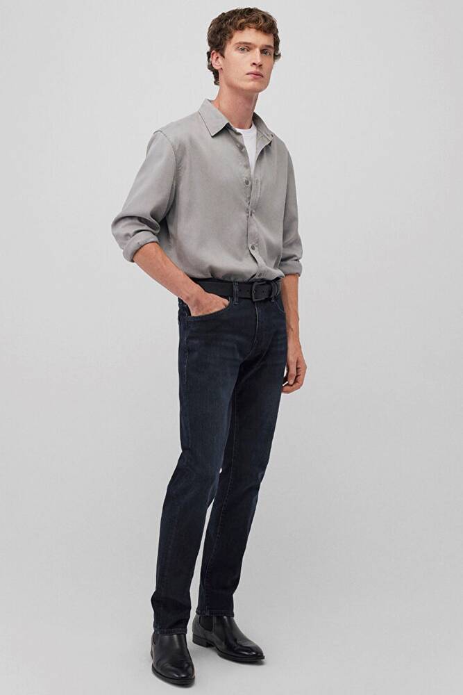 Erkek Marcus Lux Black Jean Pantolon 0035188545 Lacivert 