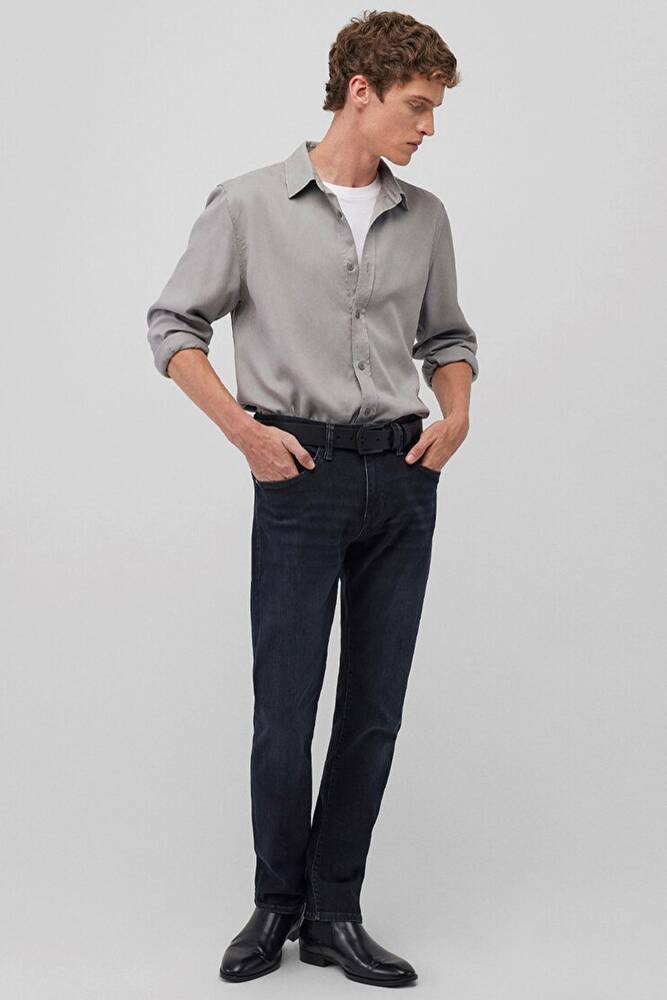 Erkek Marcus Lux Black Jean Pantolon 0035188545 Lacivert 
