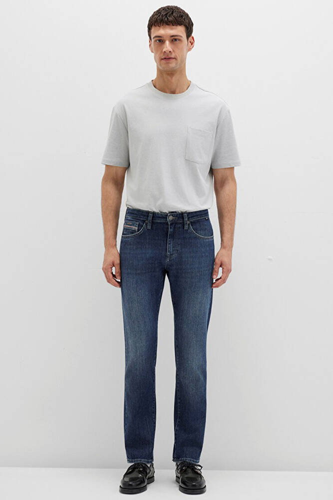 Erkek Marcus Mavi Premium Jean Pantolon 0035190652 Mavi 