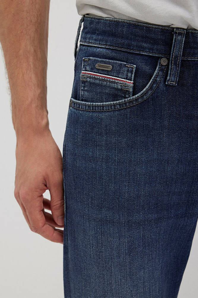Erkek Marcus Mavi Premium Jean Pantolon 0035190652 Mavi 