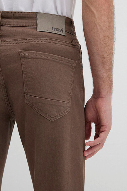 Erkek Marcus Renkli Denim Pantolon 0035190680 Kahve - Thumbnail