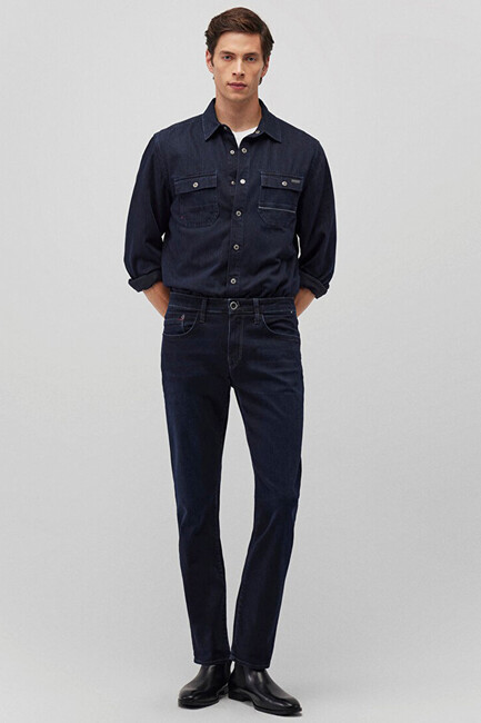 Erkek Martin Repreve Jean Pantolon 0037835208 Lacivert - Thumbnail