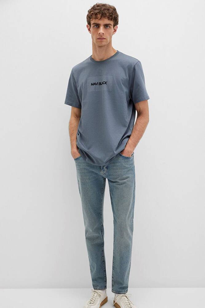 Erkek Mavi Black Tişört 0613042-80776 Mavi  Erkek Mavi Black Tişört 0613042-80776 Mavi