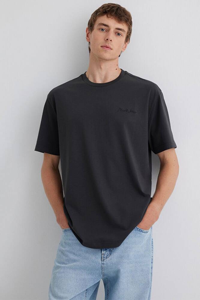 Erkek Mavi Jeans Tişört 0612733-70092 Siyah 