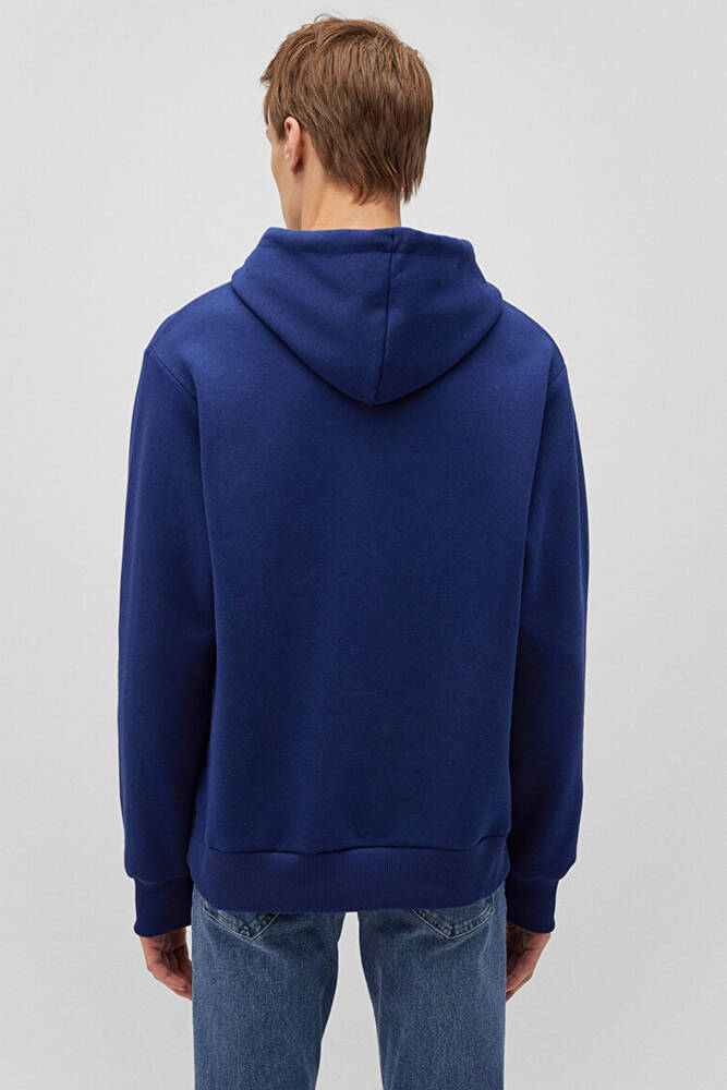 Erkek Miav Kapüşonlu Sweat 0S10001-70722 Lacivert 
