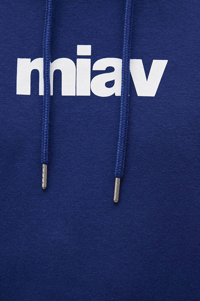 Erkek Miav Kapüşonlu Sweat 0S10001-70722 Lacivert 