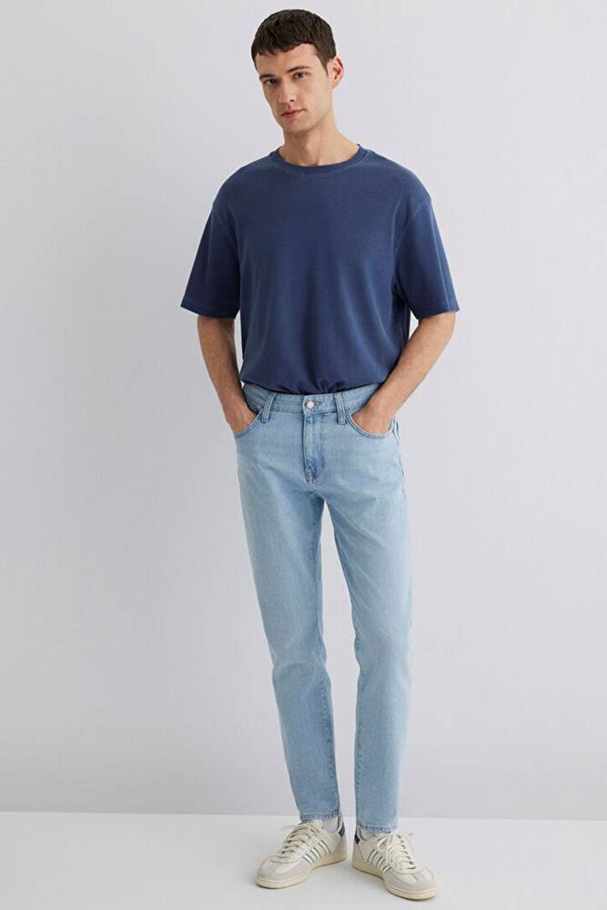 Erkek Milan Premium Blue Jean Pantolon 0081089804 Mavi 