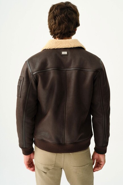 Erkek Mont LF2036720 Kahve (3)