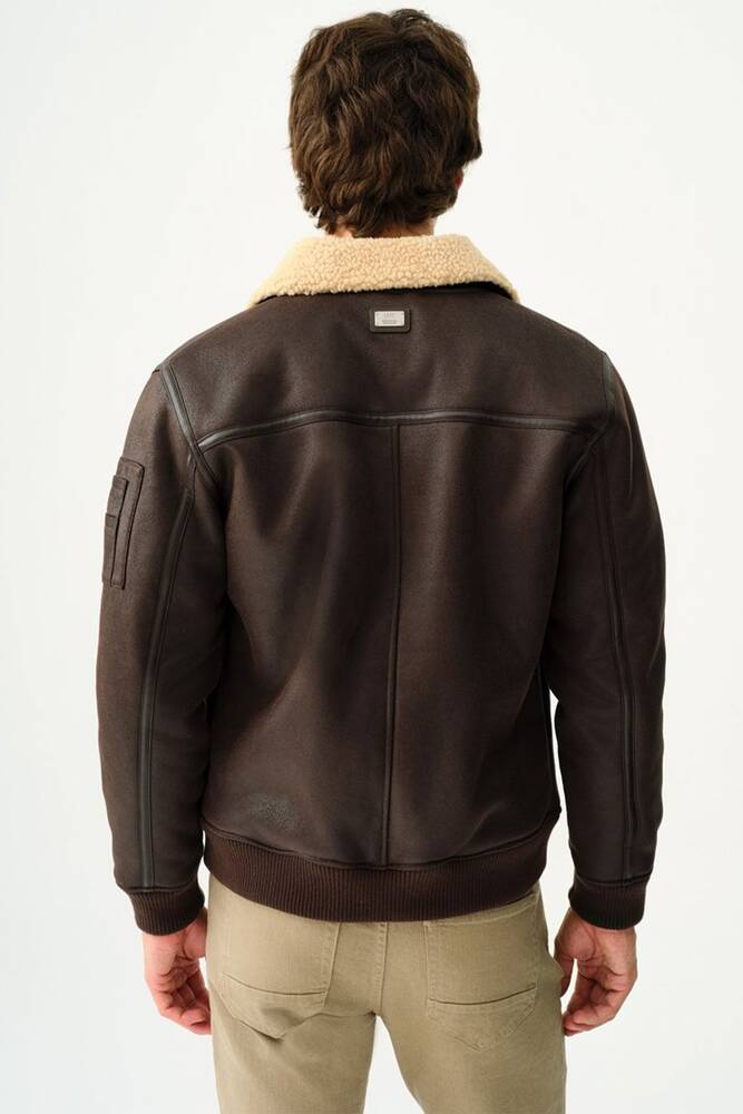 Erkek Mont LF2036720 Kahve 