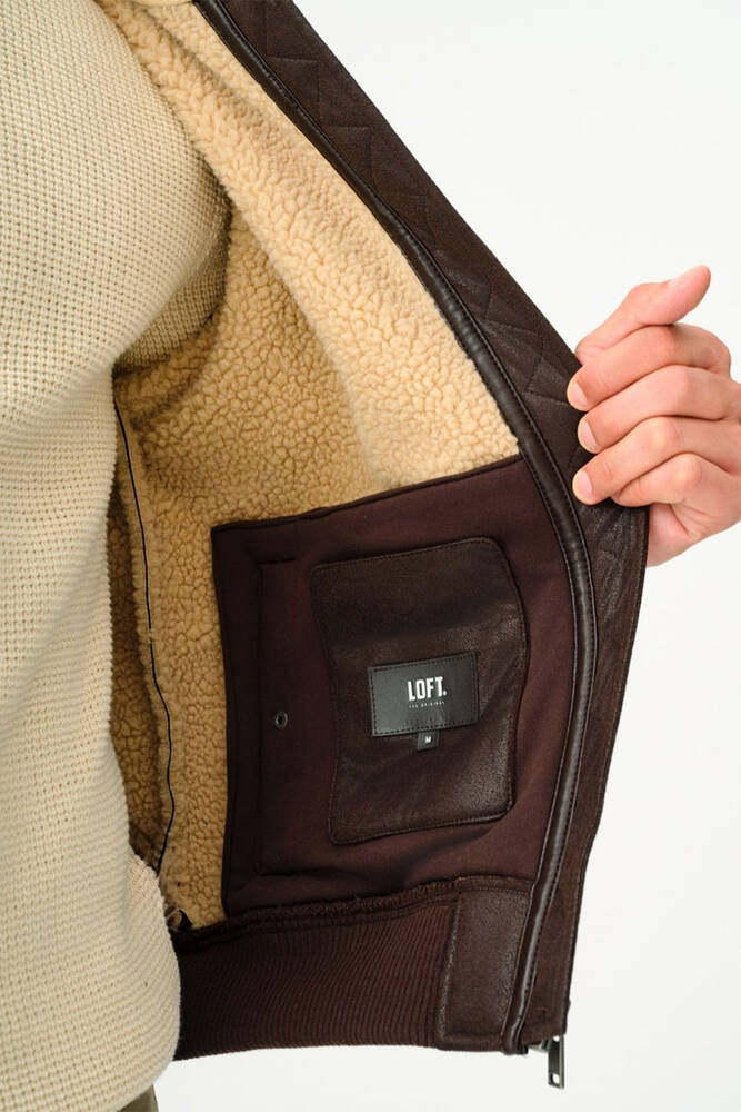 Erkek Mont LF2036720 Kahve 