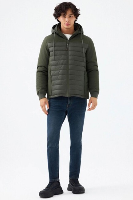Erkek Mont LF2038491 Haki (2)