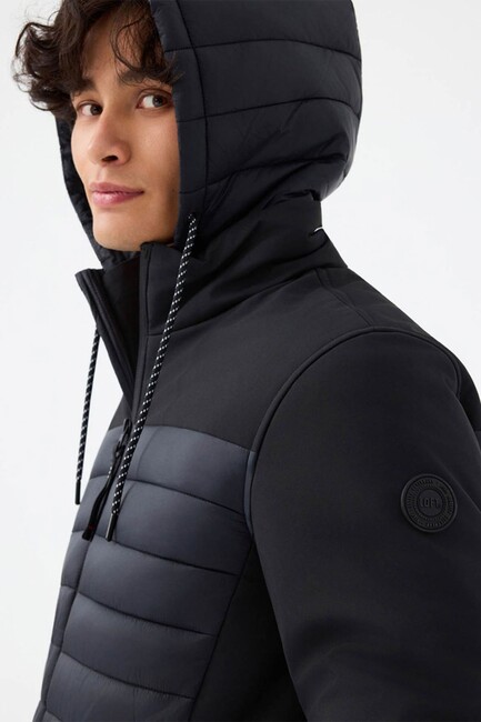 Erkek Mont LF2038491 Siyah - Thumbnail