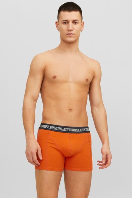 Jack & Jones - Erkek Myle 3 Lü Paket Boxer 12236561 Lacivert 