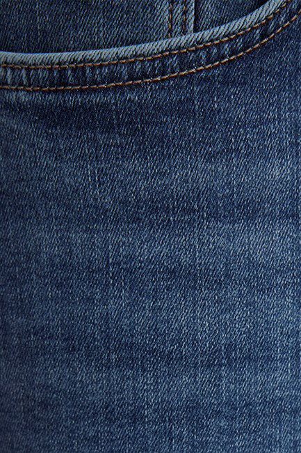 Erkek Nicholas Mavi Black Jean Şort 0416084465 Mavi - Thumbnail