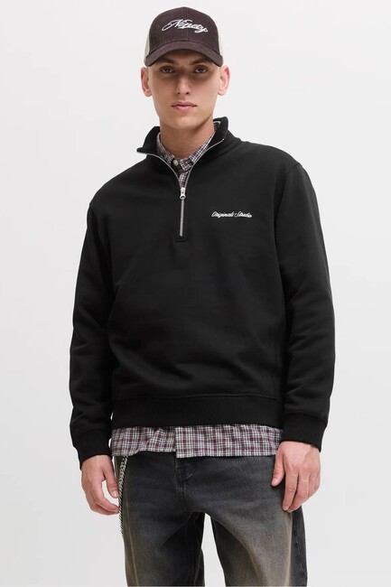 Erkek Norrebro Sweat 12282899 Siyah - Thumbnail