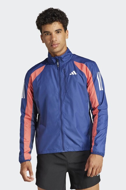 Adidas - Erkek Own The Run Colorblock Ceket IK4992 Mavi 