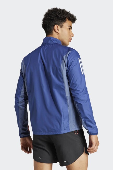 Adidas - Erkek Own The Run Colorblock Ceket IK4992 Mavi (1)