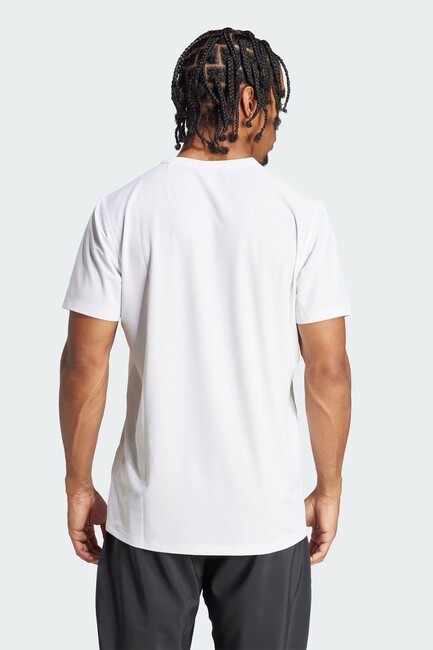 Adidas - Erkek Own The Run Tişört IK7436 Beyaz (1)