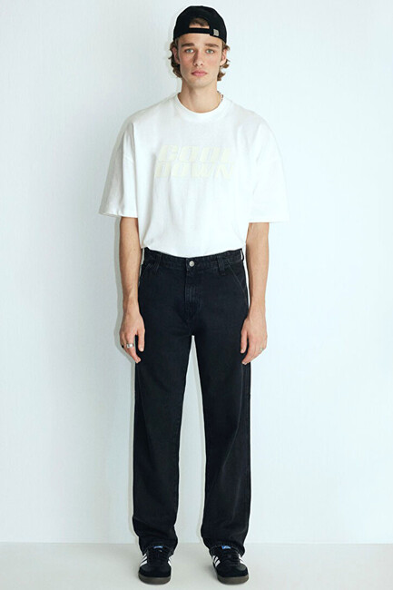 Erkek Oxford MV91 Street Jean Pantolon 0010069-82793 Gri - Thumbnail
