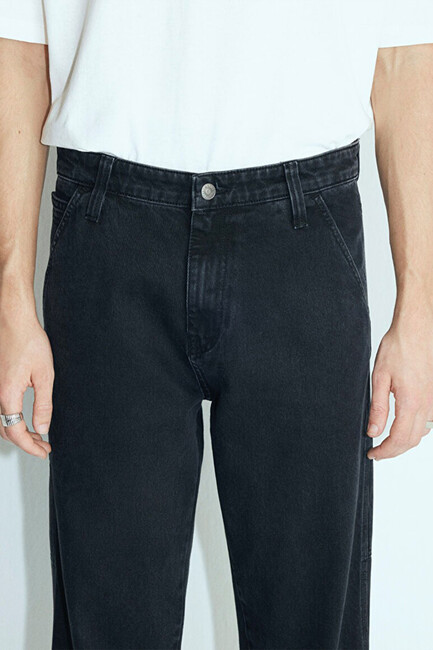 Erkek Oxford MV91 Street Jean Pantolon 0010069-82793 Gri - Thumbnail