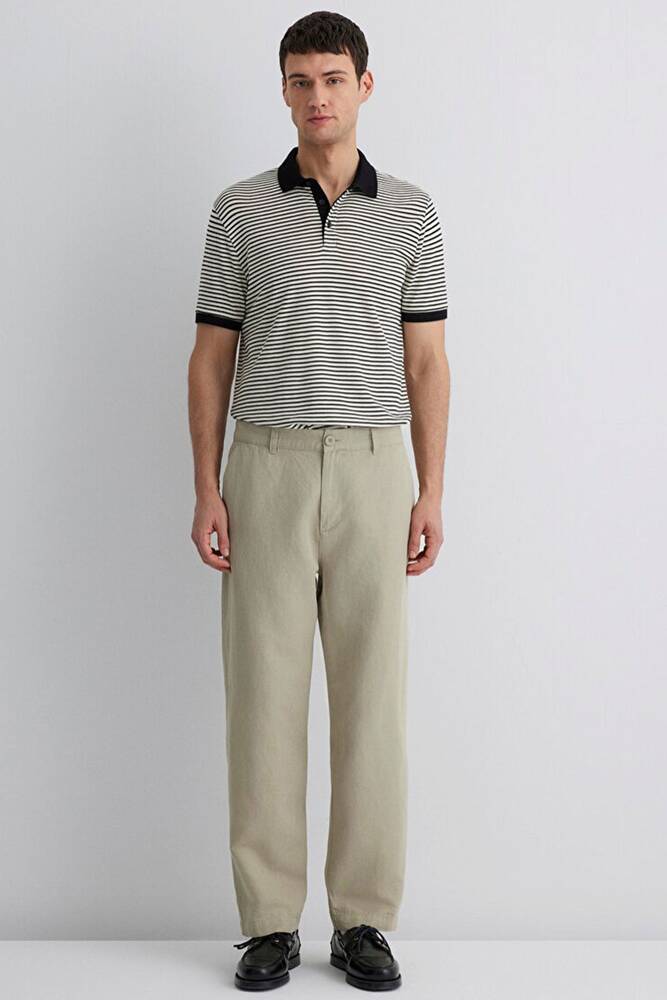 Erkek Pantolon 0010449-70154 Gri 