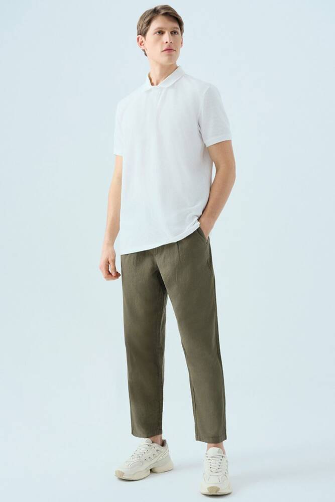 Erkek Pantolon LF2039506 Haki 