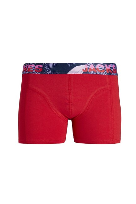 Jack & Jones - Erkek Paw 3 Pack Boxer 12250331 Kırmızı (1)