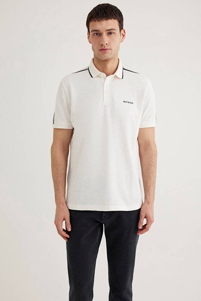 Erkek Polo Tişört 0611838-70057 Beyaz 