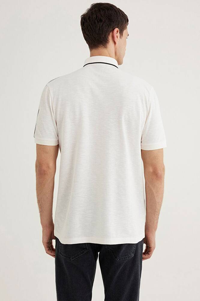 Erkek Polo Tişört 0611838-70057 Beyaz 