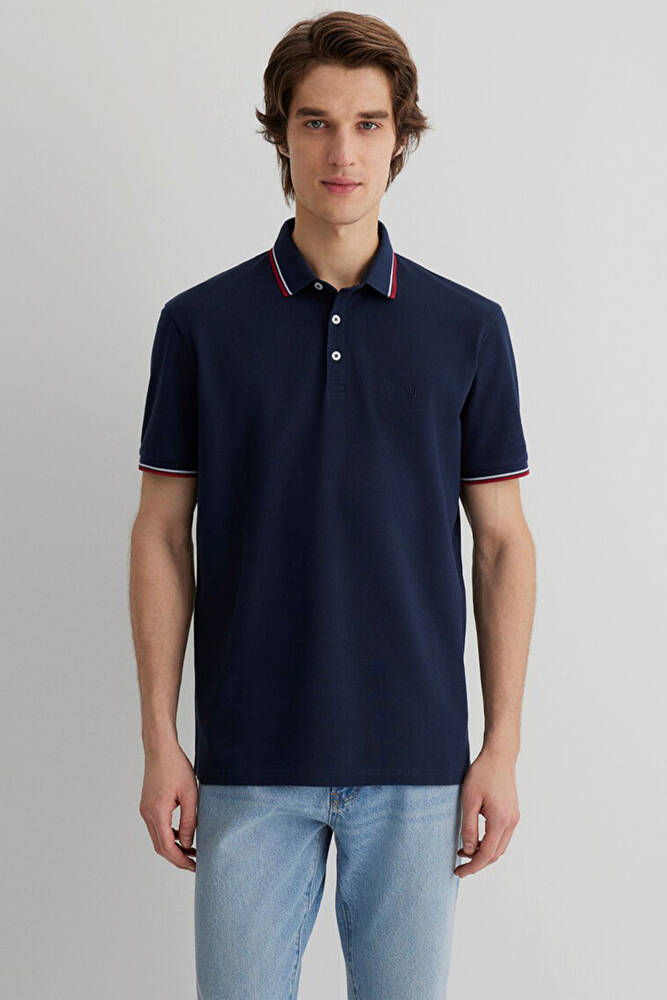 Erkek Polo Tişört 0611938-82318 Lacivert 
