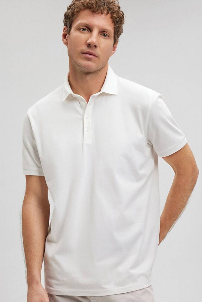 Erkek Polo Tişört 0612011-70057 Beyaz 
