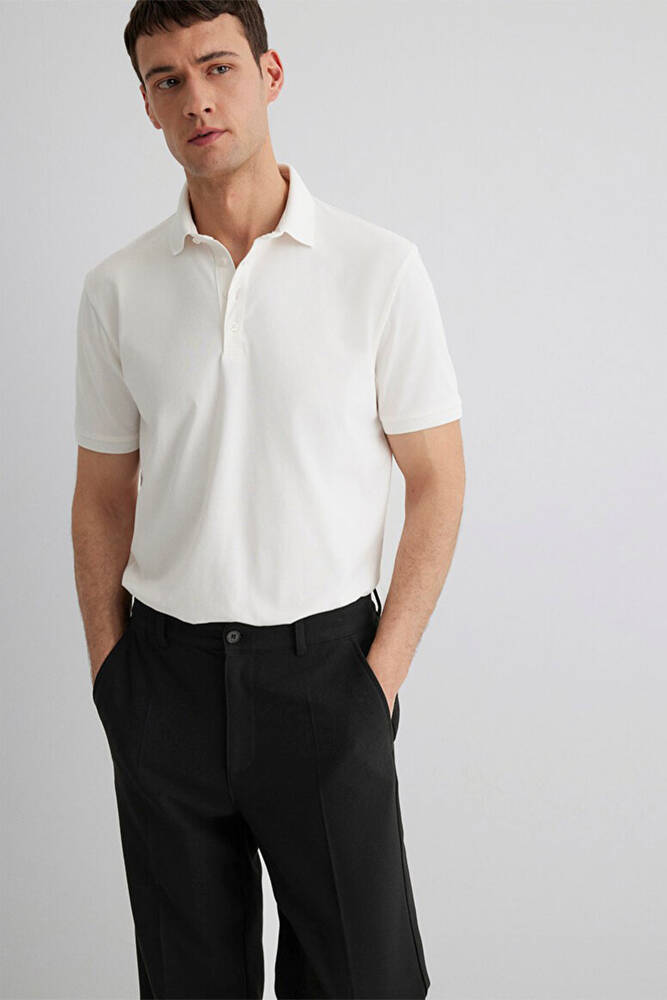 Erkek Polo Tişört 0612011-70057 Beyaz 