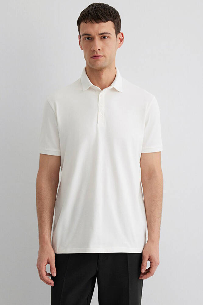 Erkek Polo Tişört 0612011-70057 Beyaz 