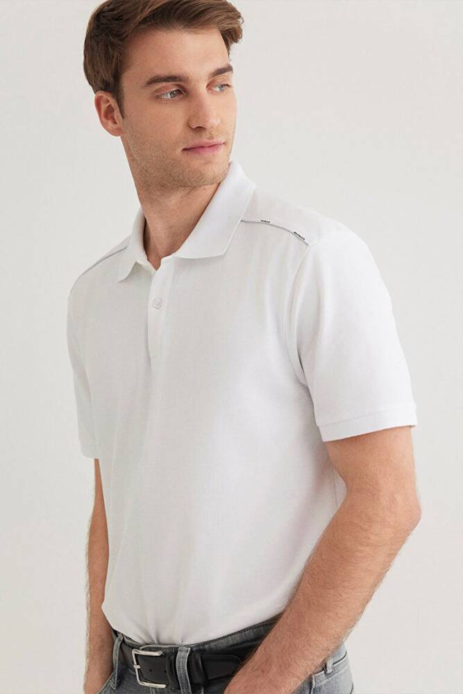 Erkek Polo Tişört 0612530-620 Beyaz 