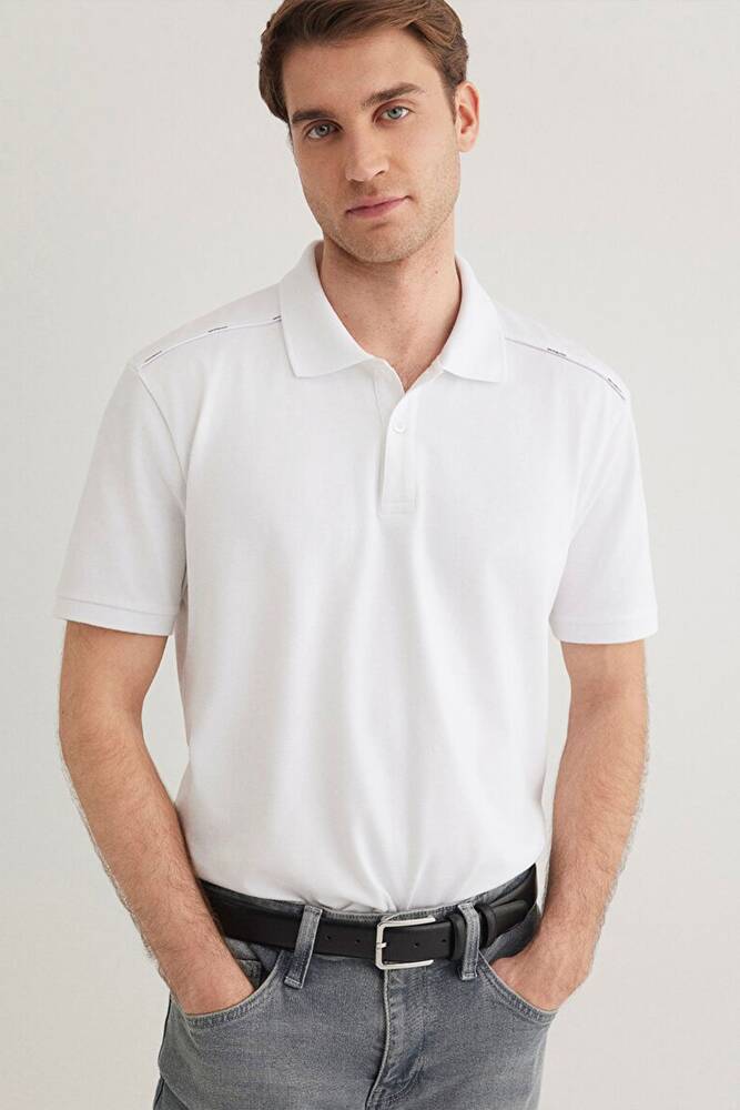Erkek Polo Tişört 0612530-620 Beyaz 