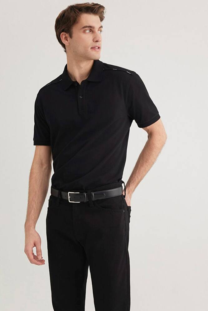 Erkek Polo Tişört 0612530-900 Siyah 